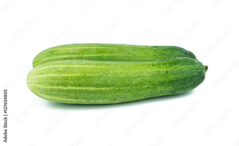 fresh cucumbers isolated on white fresh cucumbers isolated on white