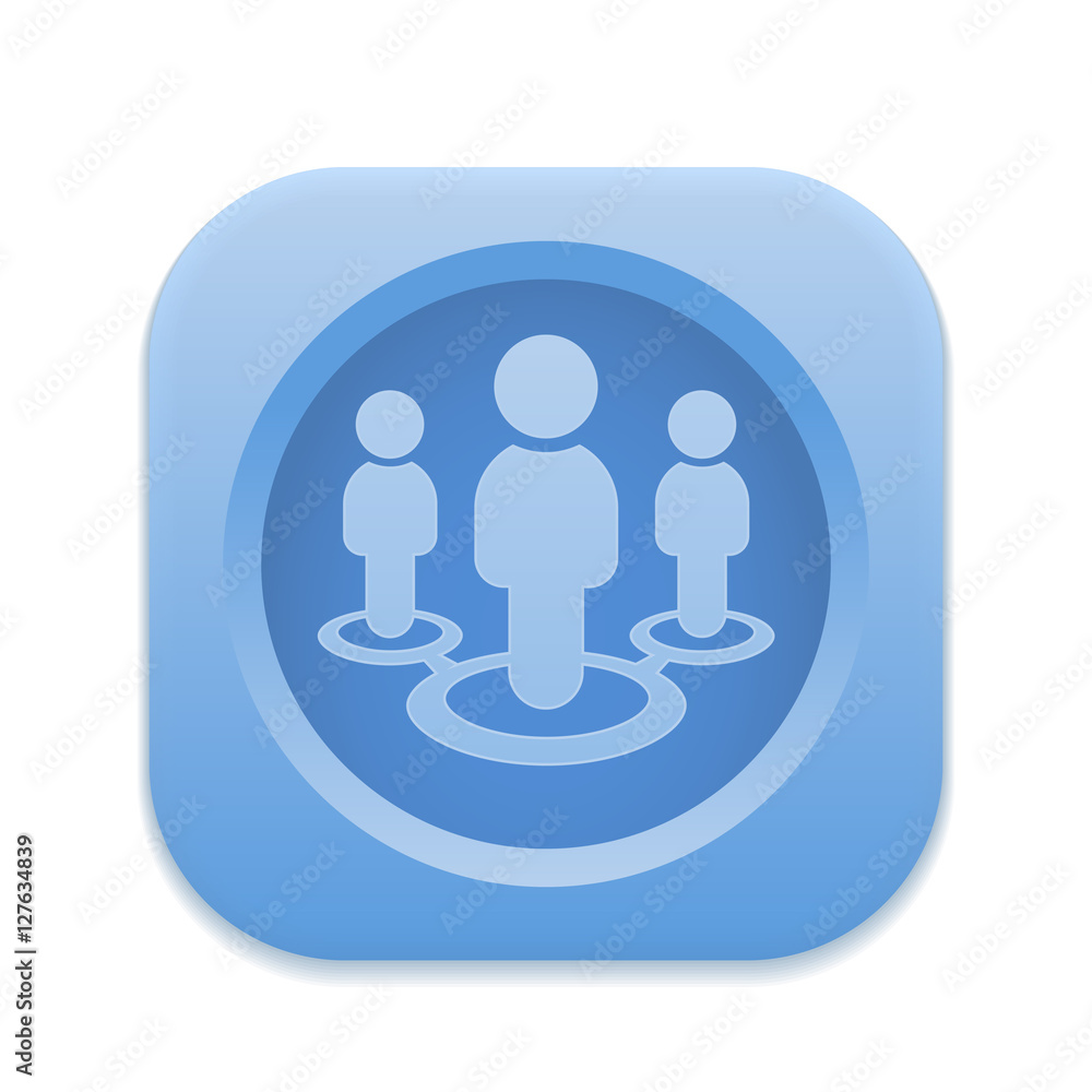 App Button - Round Square App Button - Round Square
