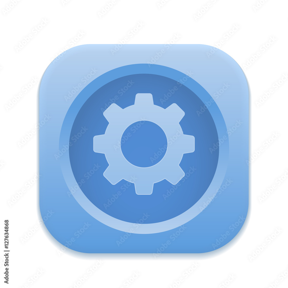 App Button - Round Square App Button - Round Square