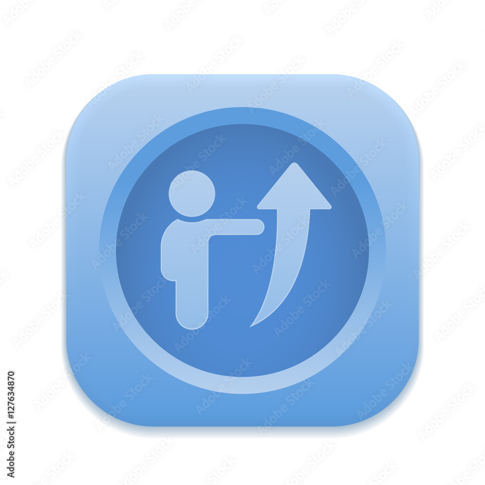 App Button - Round Square App Button - Round Square