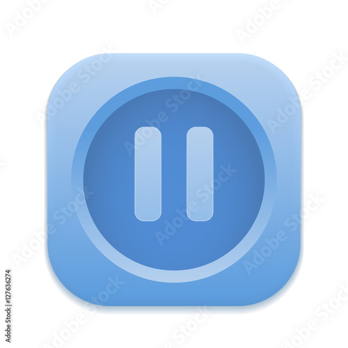 App Button - Round Square