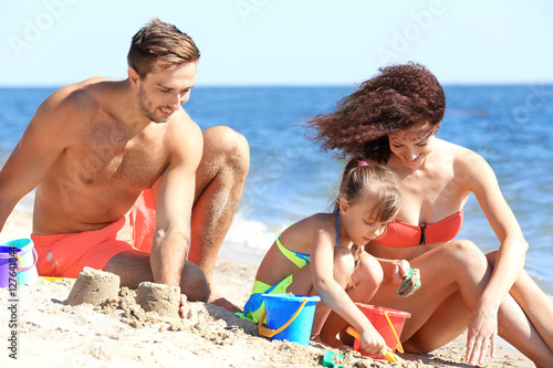 Family concept. Parents and...