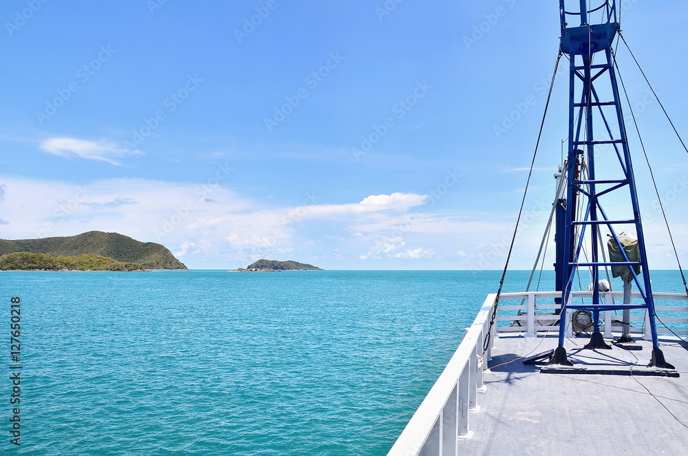 Fototapeta premium Samae Sarn island at Sattahip district, Chonburi province, Thailand