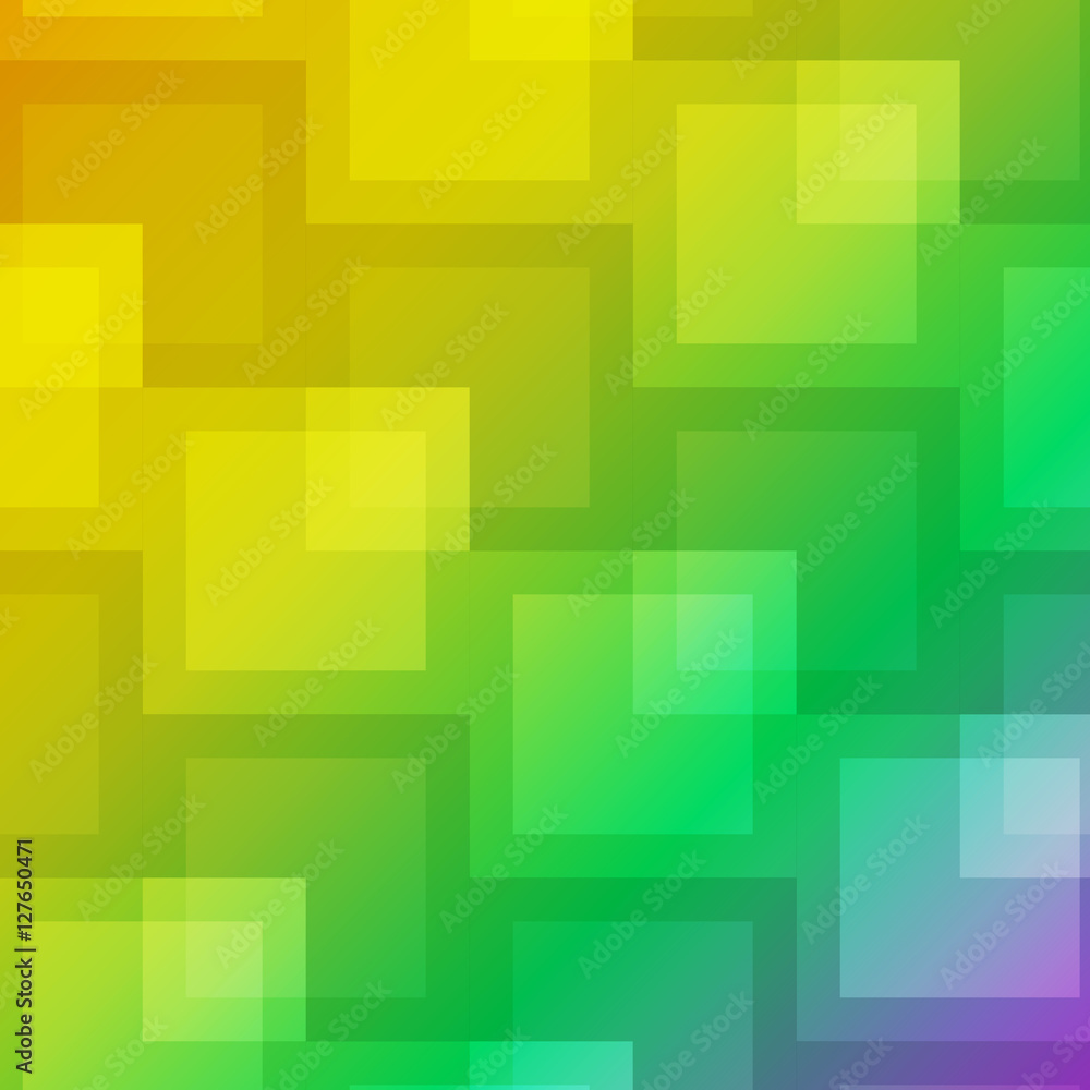 Square shape abstract on colorful background Square shape abstract on colorful background