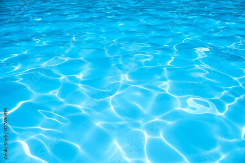 Ripple Blue water surface in pool