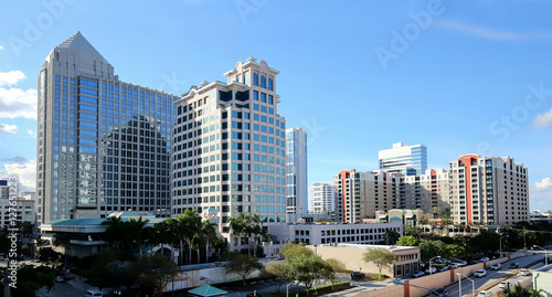 Aerial view of Fort Lauderdale's downtown skyline © Jillian Cain
