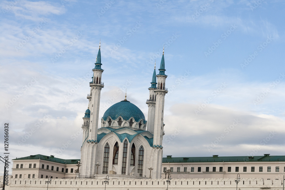 kul sharif mosque in  kremlin,kazan,russian federation