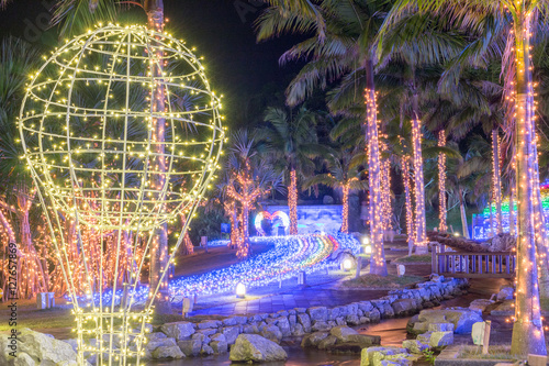 クリスマスイルミネーション(HDR)