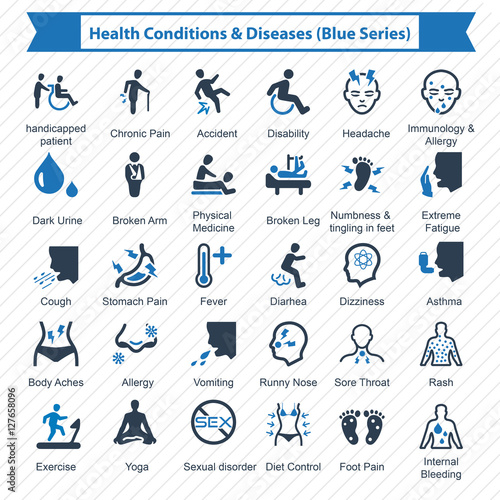 Health Conditions & Diseases (Blue Series)