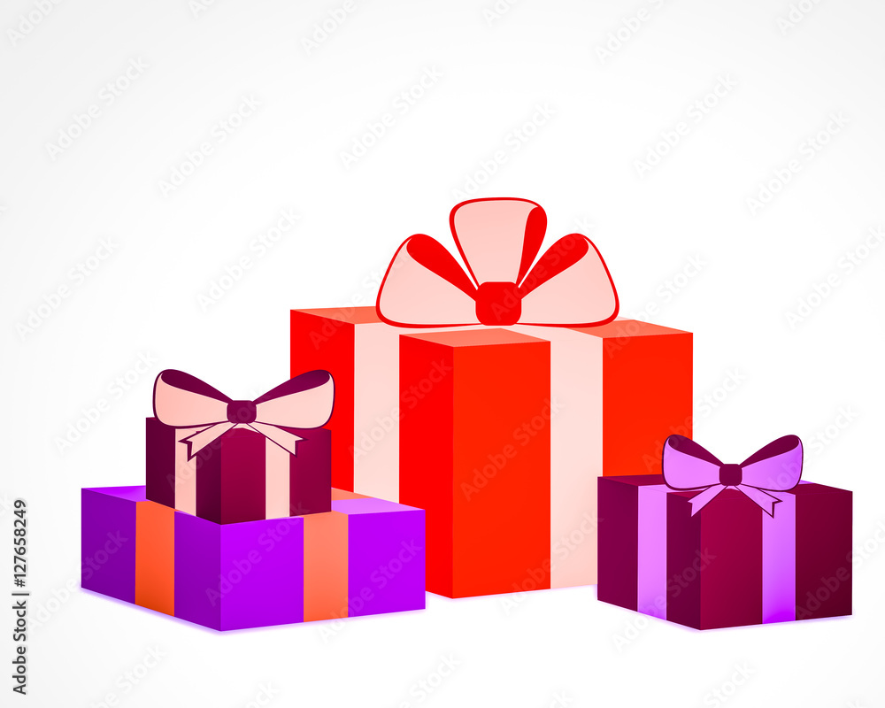 Gift, Box - Container, Ribbon - Sewing Item, Christmas, Christmas Present Gift, Box - Container, Ribbon - Sewing Item, Christmas, Christmas Present