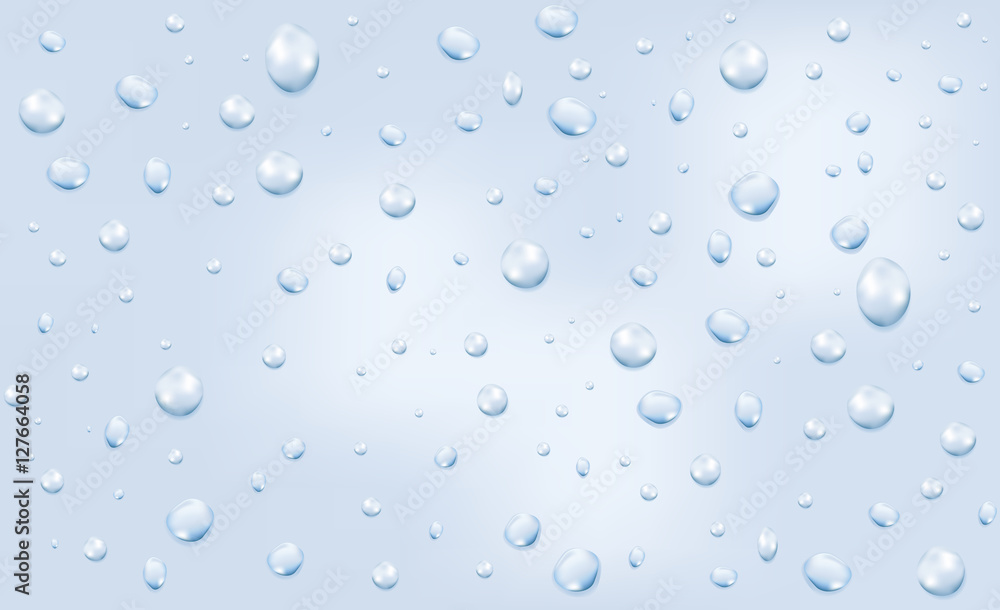 Water drops background