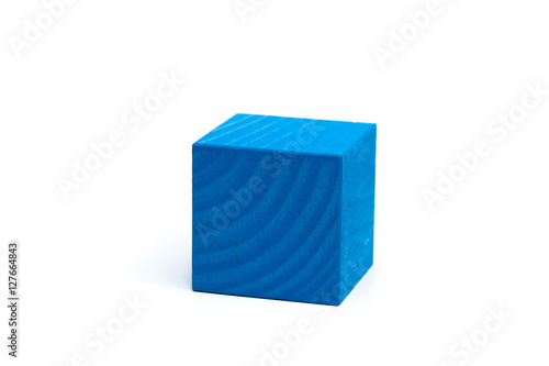Obraz na płótnie cube isolated on white background
