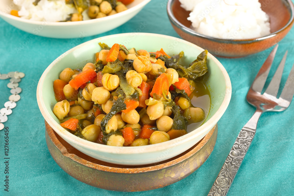 Kichererbsen- Curry Kichererbsen- Curry