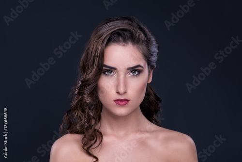 Beauty. Portrait of a young woman