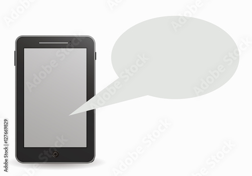 smartphone and message