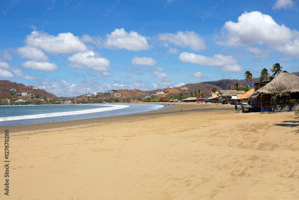 Nicaragua. San Juan Del Sur. Beach.