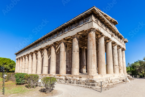 Hephaestus temple in Ancient Agora, Athens, Greece
