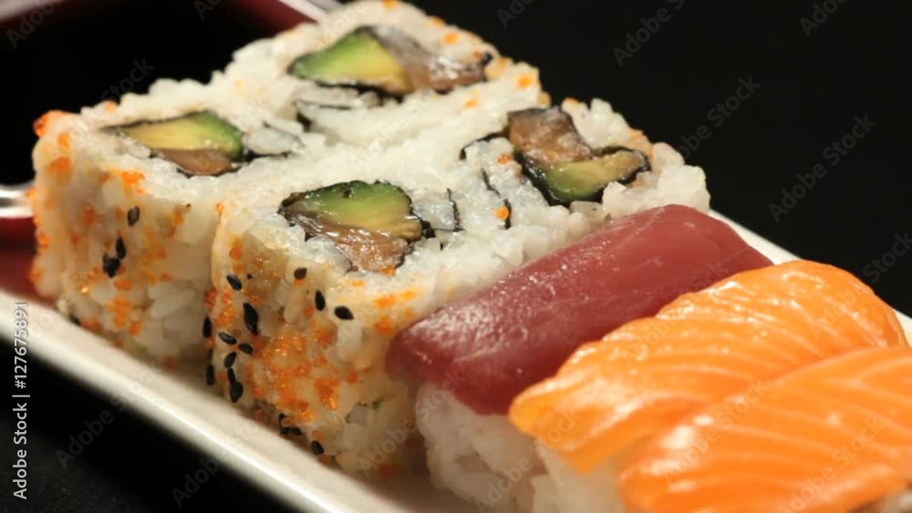 Sushis rotating. Find similar clips in our portfolio. Sushis rotating. Find similar clips in our portfolio.