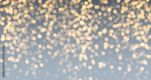 Gray and golden luminous background.