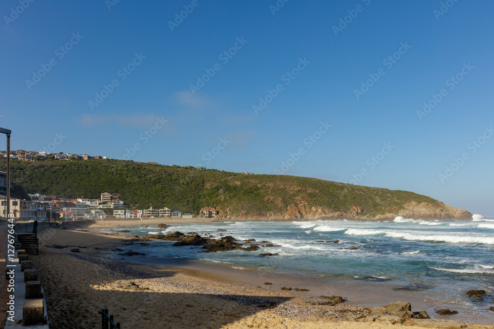 Coastal scene at Herolds Bay. Garden Route. Western Cape. South Africa