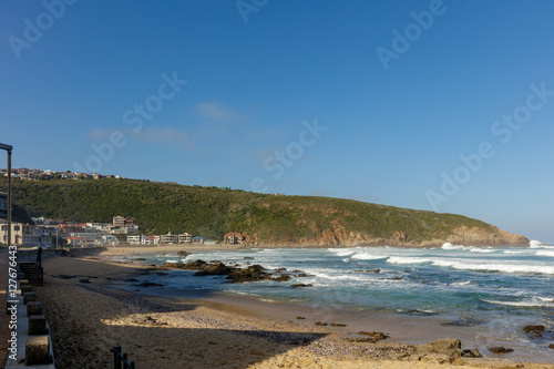 Coastal scene at Herolds Bay. Garden Route. Western Cape. South Africa
