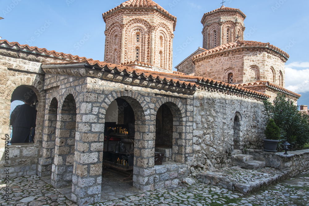 Monastery of Saint Naum in Lake Ohrid, Macedonia