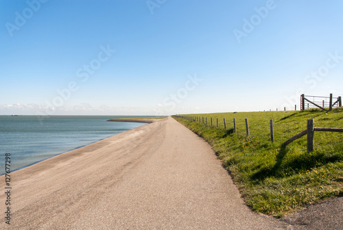 Dike Path on Texel photo