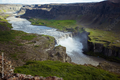 Dettifoss waterfall  Iceland.