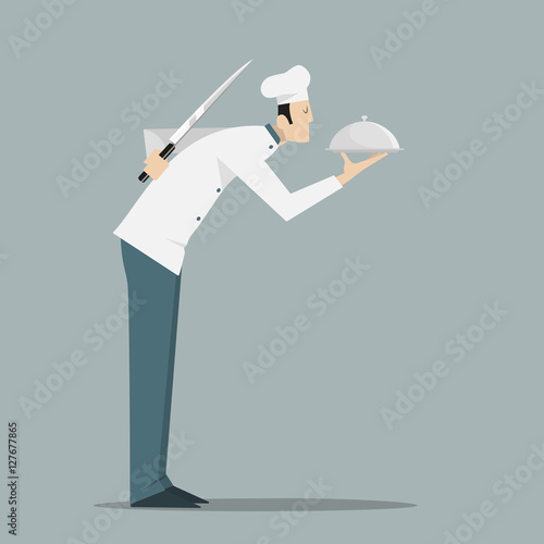 Fotobehang The Traitor Chef