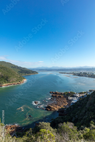 View towards Knysna from Knysna Heads. Garden Route. Western Cape. South Africa © Roger de la Harpe