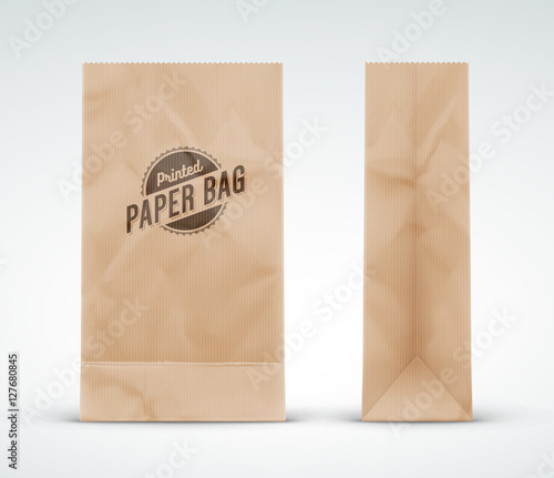 Sacs en papier kraft vectoriels 1