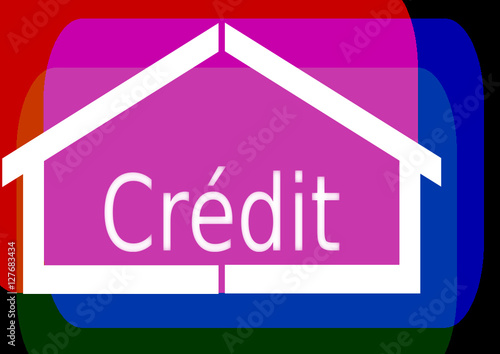 crédit sur pictogramme