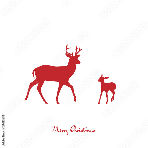Hirsche - Merry Christmas