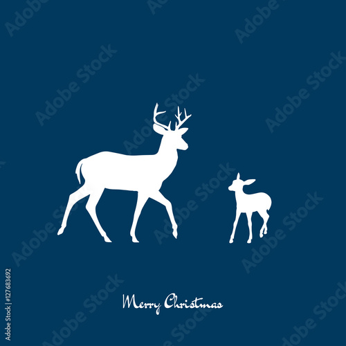 Hirsche - Merry Christmas