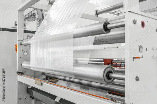 Foto plant and plant for the production of polyethylene and cellophane for packaging