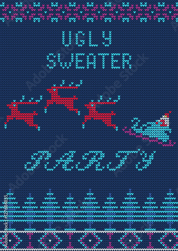 Bilde på lerret Ugly Sweater Party