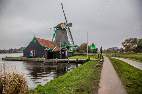 real working windmills in the suburbs of Amsterdam