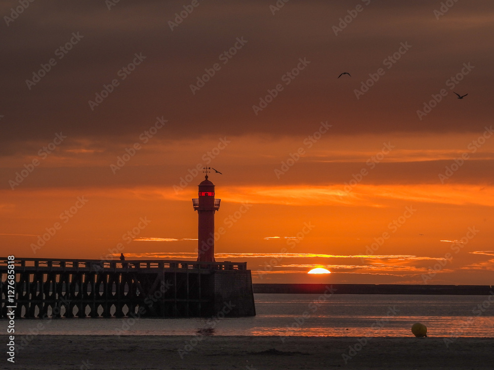 Fototapeta premium ciel avant coucher de soleil
