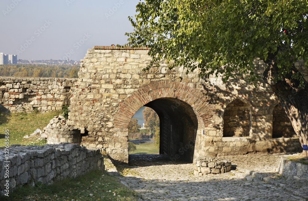 Kalemegdan fortress in Belgrade. Serbia