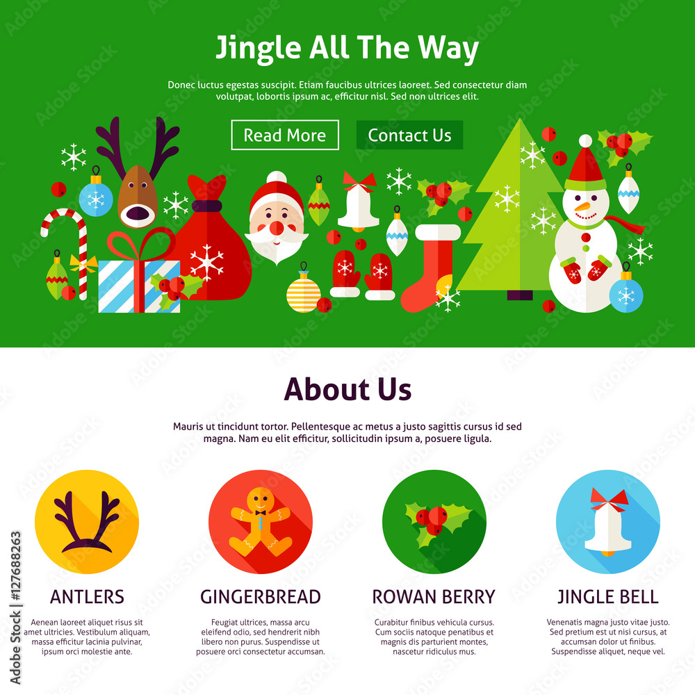 Christmas Jingle Web Design Christmas Jingle Web Design