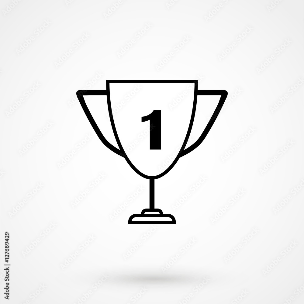 Vector winner cup Icon Vector winner cup Icon