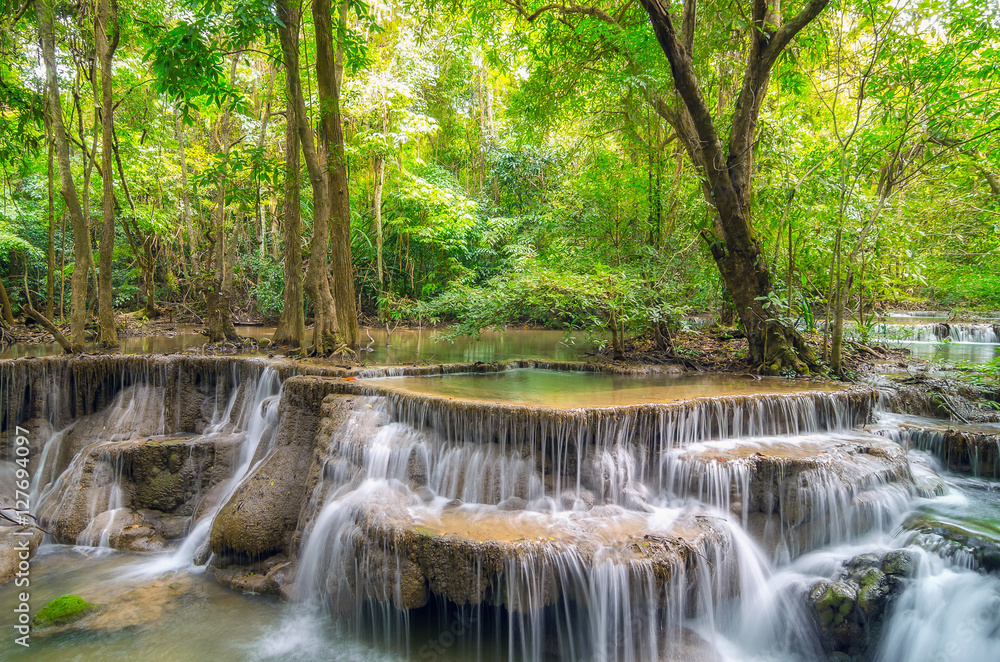 Huai Mae Kamin waterfall Huai Mae Kamin waterfall