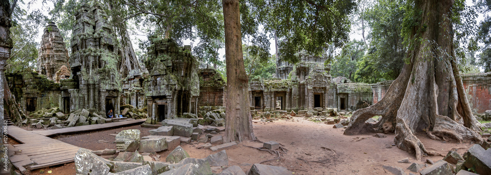 Obraz premium ta Prohm temple cambodia