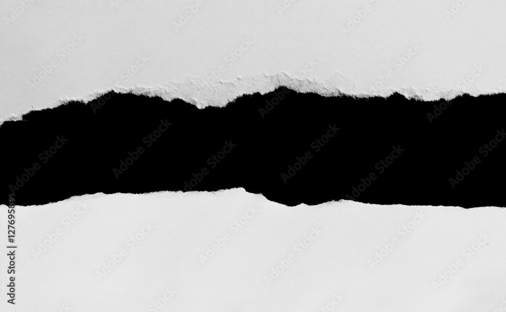 Naklejka premium Piece of torn paper, space for copy