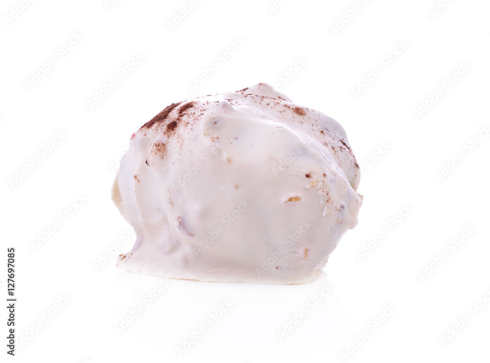 Sweet donut. Isolated on white background Sweet donut. Isolated on white background