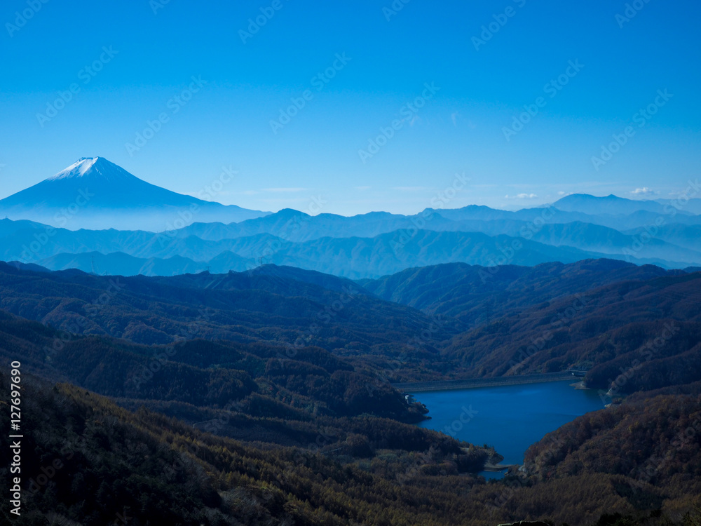 富士山と自然