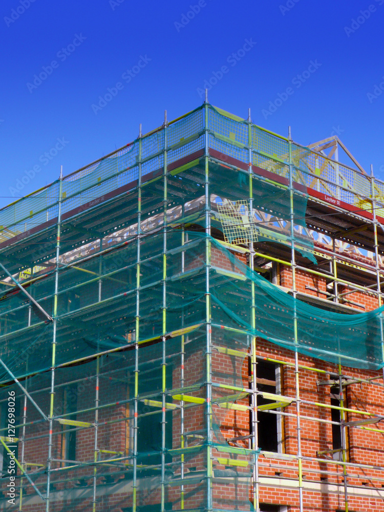 New housing under construction New housing under construction