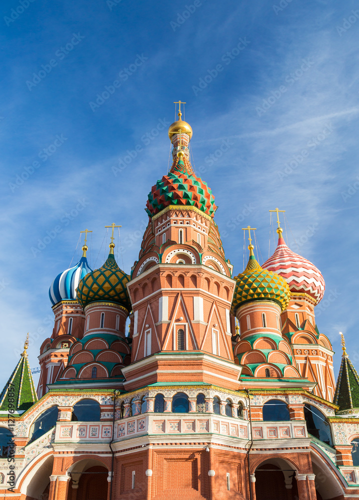 Saint Basil's Cathedral in Moscow Saint Basil's Cathedral in Moscow