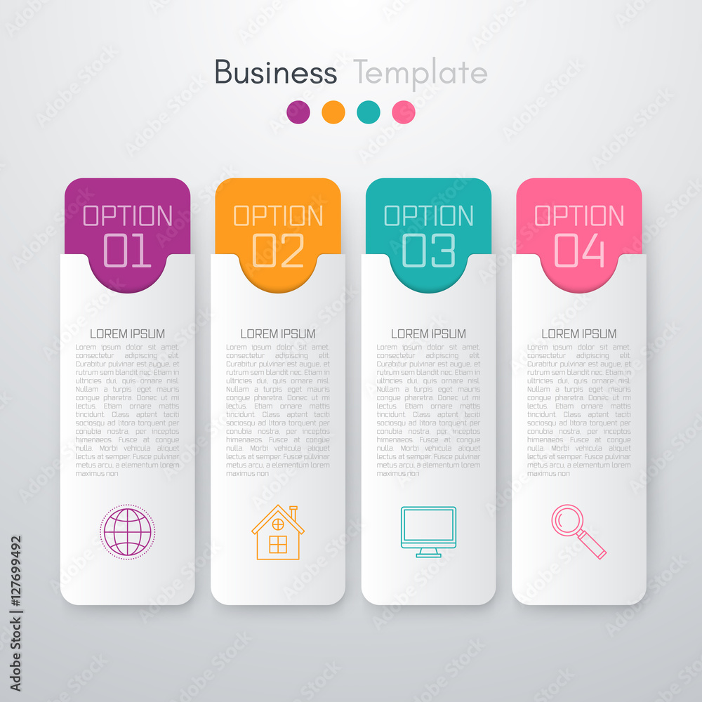Stock vector business infographics Stock vector business infographics