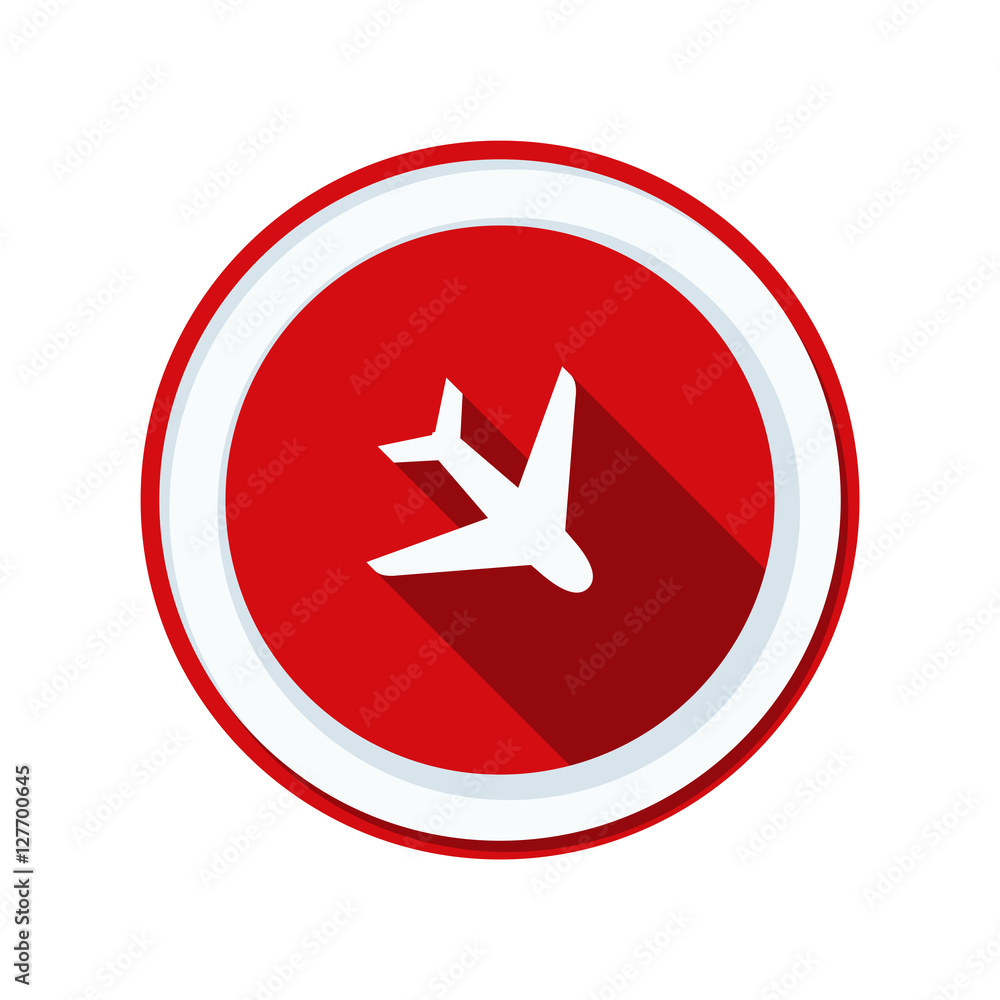Airport Plane Hazard Sign Airport Plane Hazard Sign